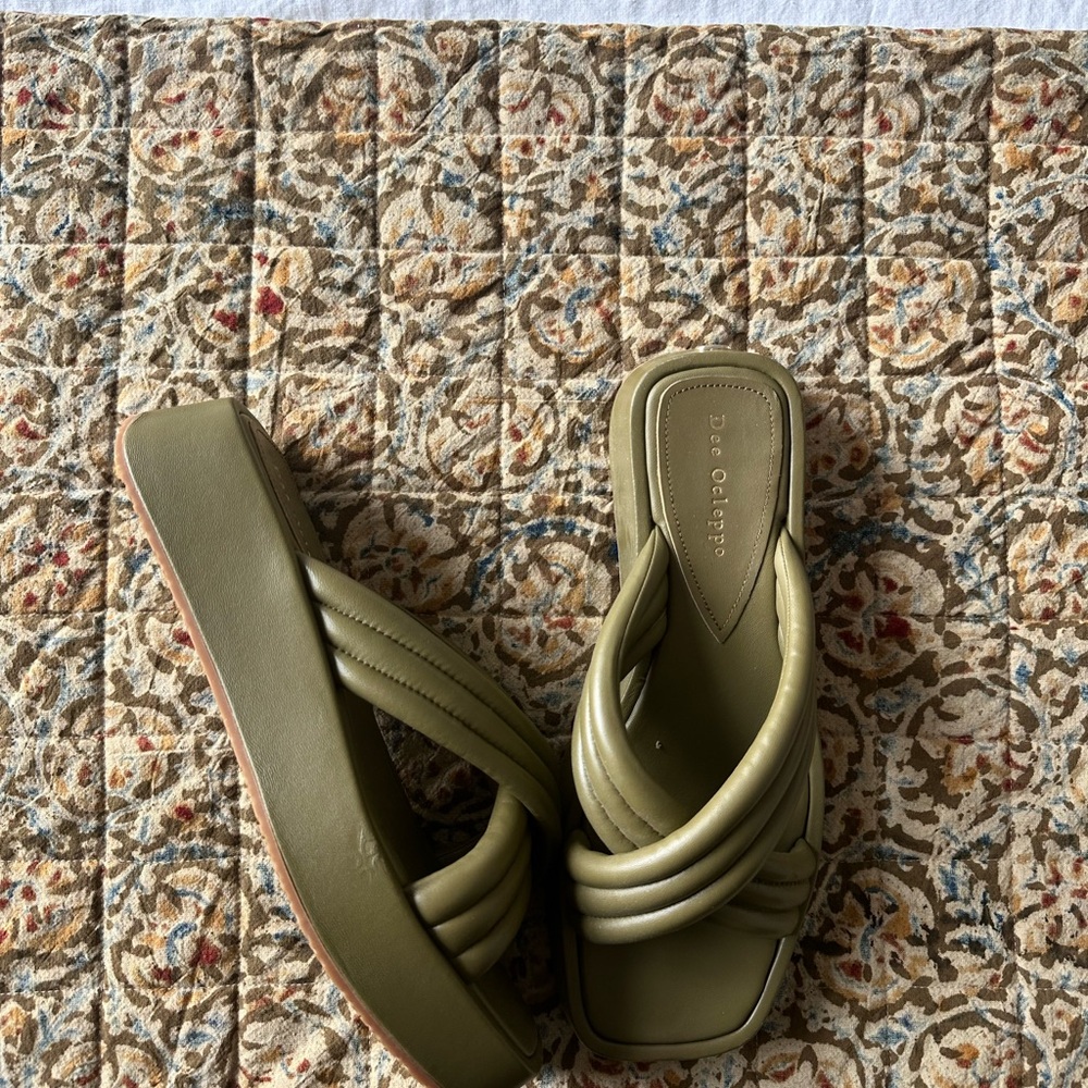 Olive Green Women's Sandals